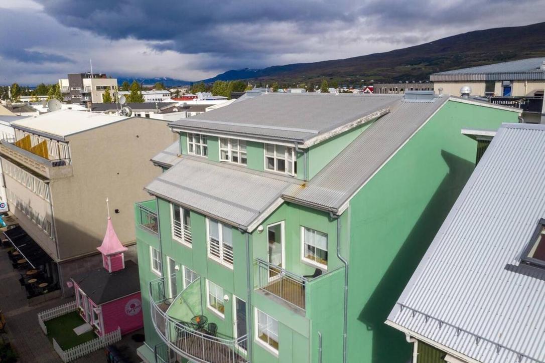 Apartament Penthouse On The Main Street, Town Center Akureyri Zewnętrze zdjęcie